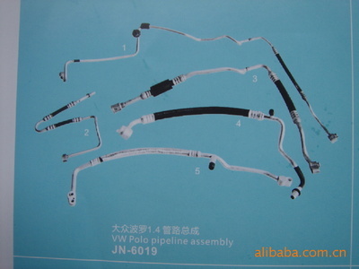 供應(yīng)上海大眾全系空調(diào)管路 桑塔納、2000、3000、波羅、帕薩特等車(chē)型全覆蓋